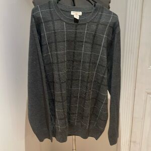 Dockers 100% acrylic grey sweater size xl